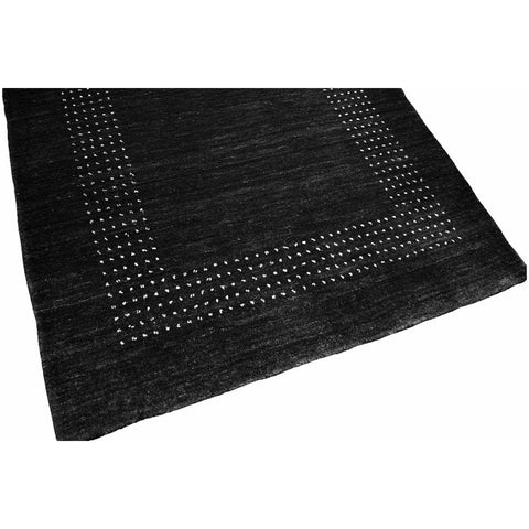 Zwarte Gabbeh loper - 282x80 cm - HANDGEMAAKT - HANDGEMAAKT
