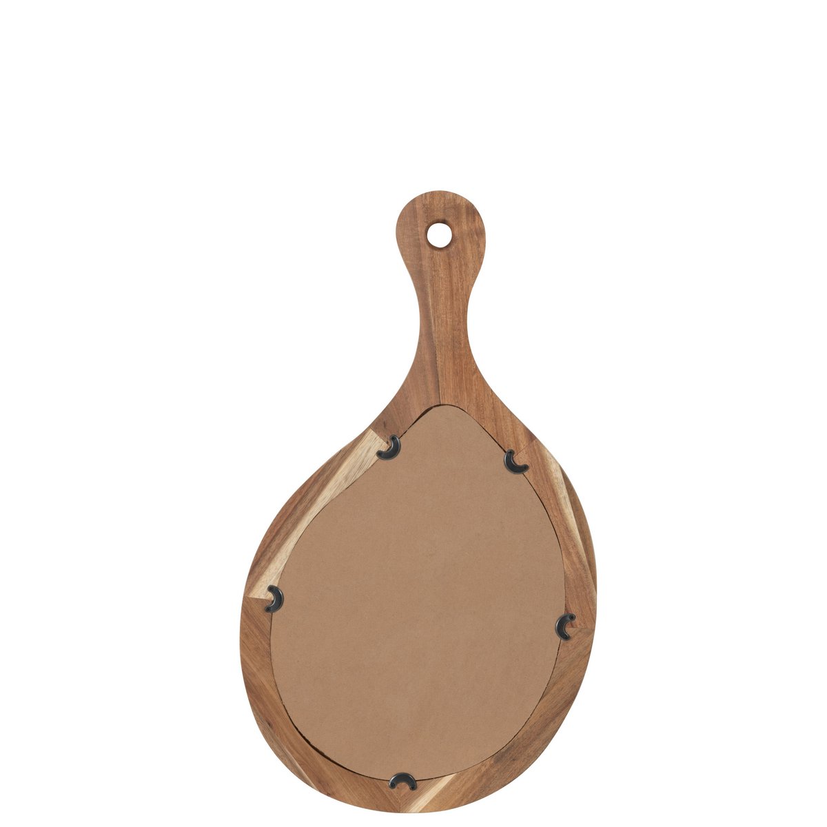 J-Line spiegel Palette - hout/glas - naturel - small