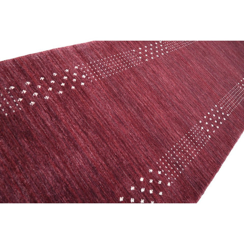 Rode Gabbeh loper - 285x80 cm - HANDGEMAAKT