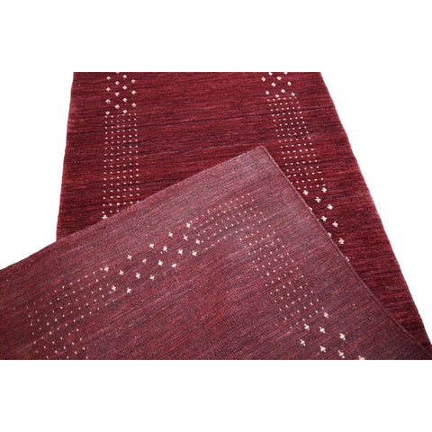 Rode Gabbeh loper - 285x80 cm - HANDGEMAAKT