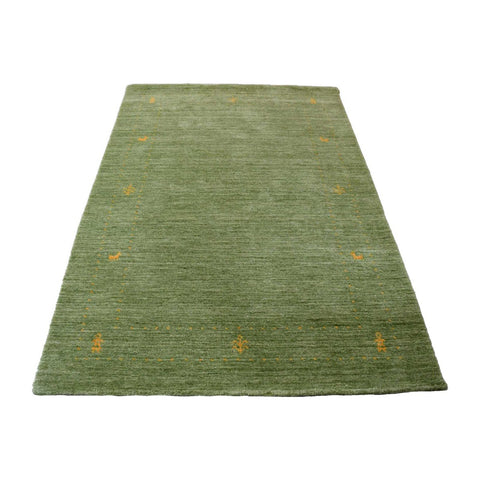Groen Gabbeh vloerkleed - 175x116 cm - HANDGEMAAKT