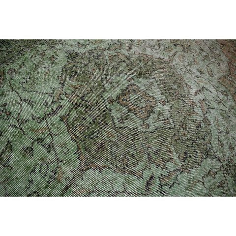 Groen vintage vloerkleed - 249x175 cm - HANDGEMAAKT