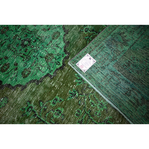 Groen vintage vloerkleed - 275x160 cm - HANDGEMAAKT Copy