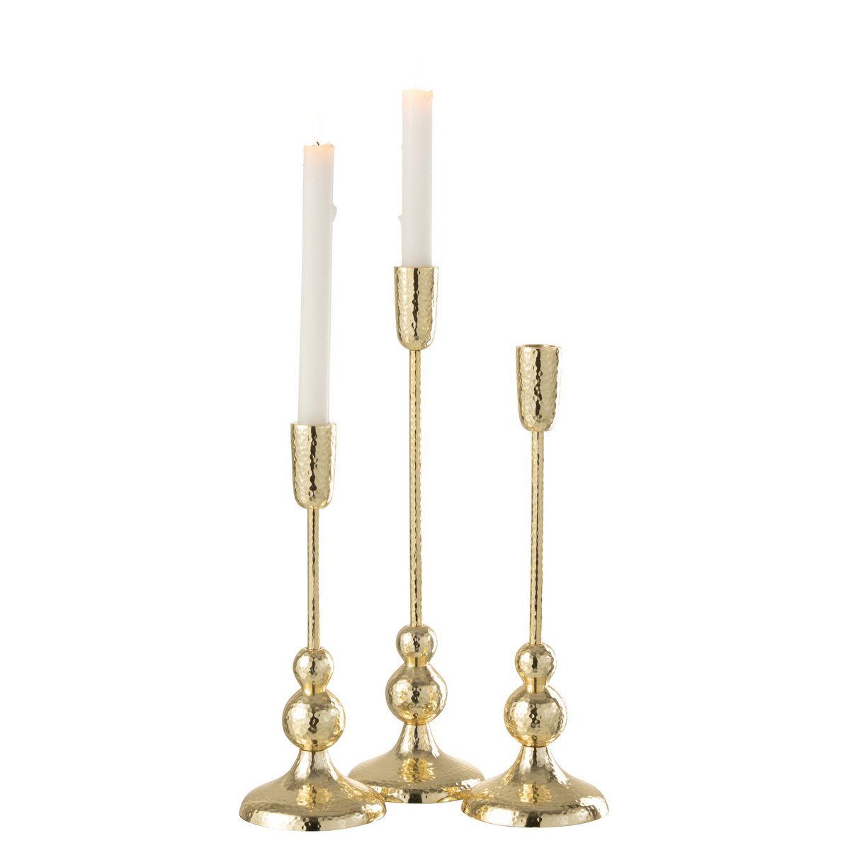 J-Line kandelaar Borne - aluminium - goud