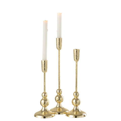 J-Line kandelaar Borne - aluminium - goud