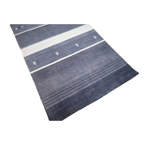 Gestreepte Gabbeh loper - 312x80 cm - HANDGEMAAKT