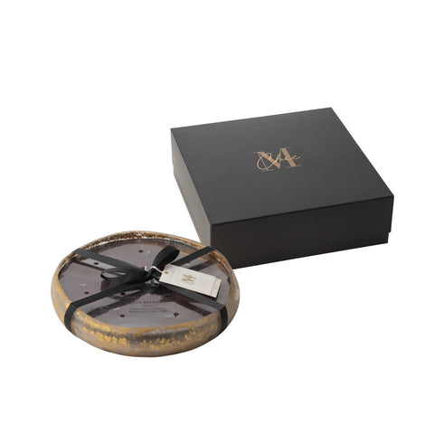J-Line Geurkaars M-Chic Glas Goud/Zwart Large-40U