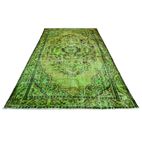 Groen vintage vloerkleed - 274x174 cm - HANDGEMAAKT Copy