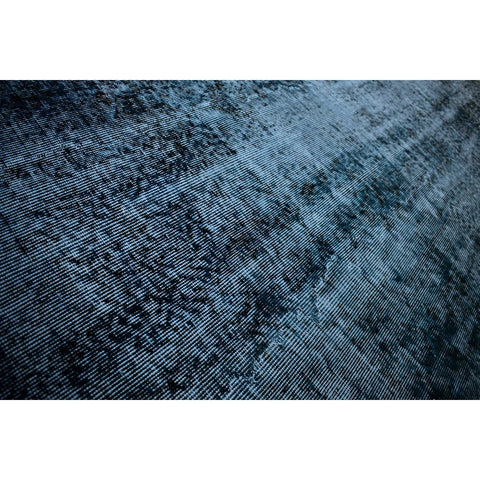 Blauw vintage vloerkleed - 258x160 cm - HANDGEMAAKT