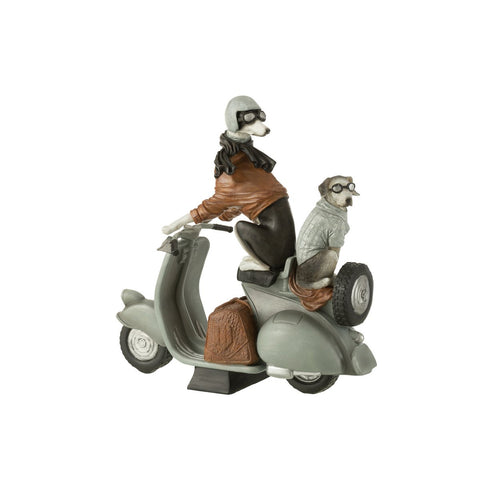J-Line Honden Op Scooter Poly Mix Large