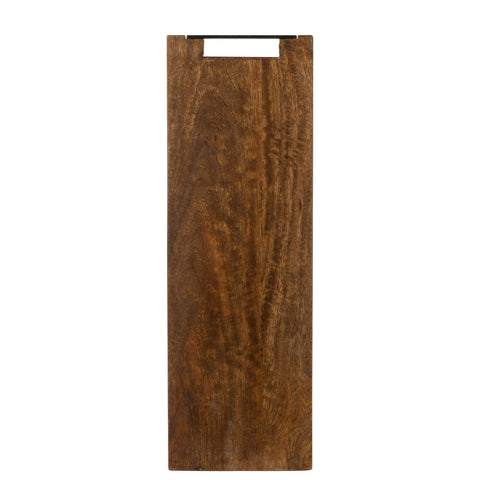 J-Line Lang Mango snijplank - hout - bruin - L