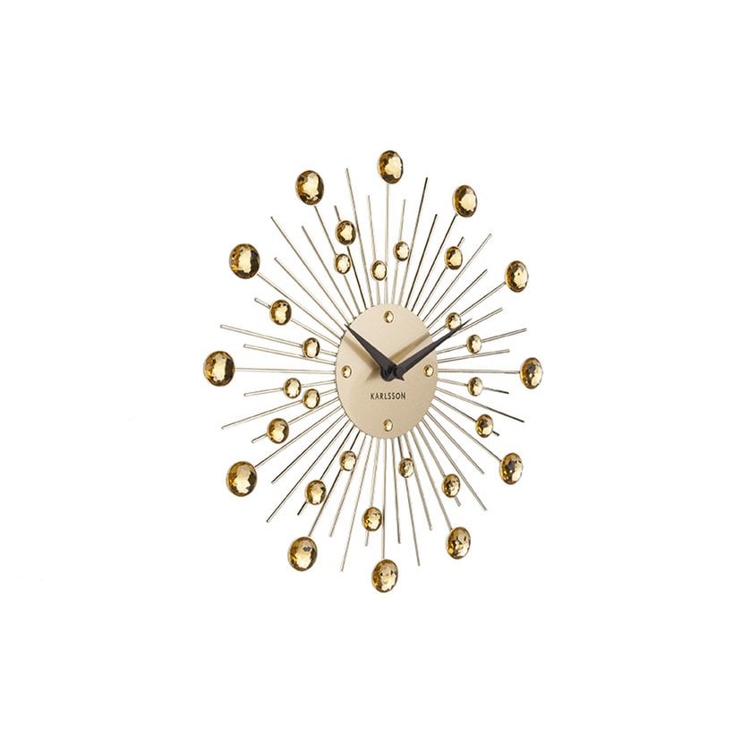 Wandklok Sunburst Medium