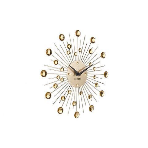 Wandklok Sunburst Medium