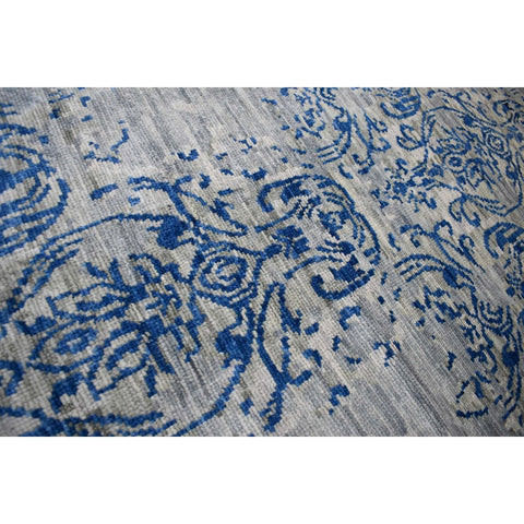 Modern art deco vloerkleed - 180x123 cm - HANDGEMAAKT