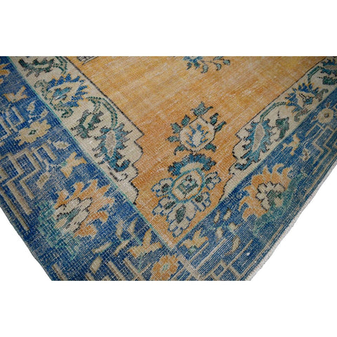 Boho vintage vloerkleed - 277x208 cm - HANDGEMAAKT