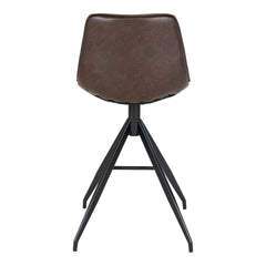 Monaco Counter Chair - Bruin - set van 2