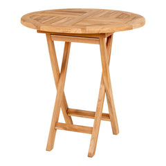 Oviedo Teak eettafel, ø70x75cm