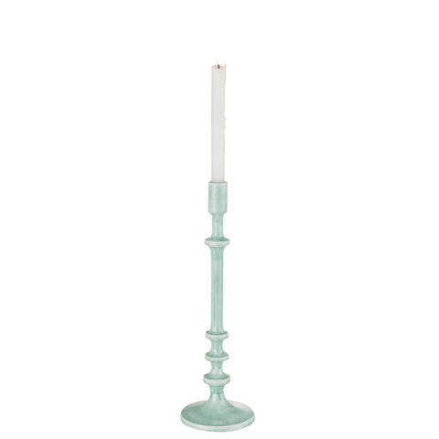 J-Line kandelaar Klassiek - aluminium - blauw - large
