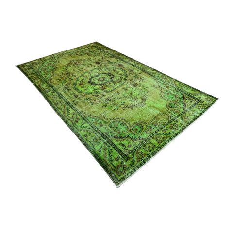 Groen vintage vloerkleed - 274x174 cm - HANDGEMAAKT Copy