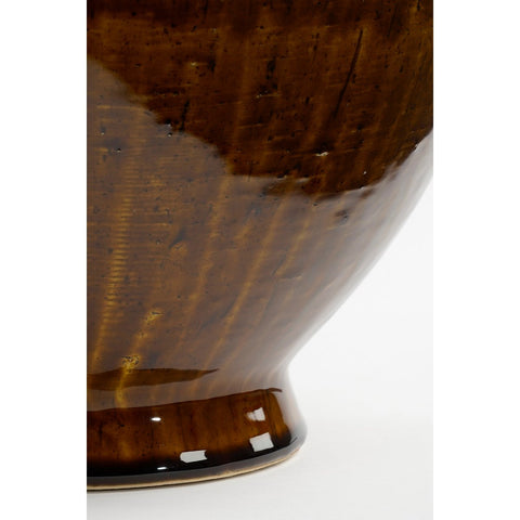 Elena Vaas - H34 x Ø26 cm - Keramiek - Bruin