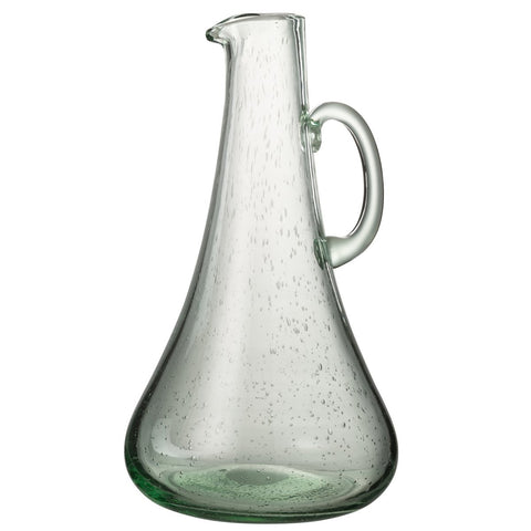 J-Line karaf - glas - transparant/groen