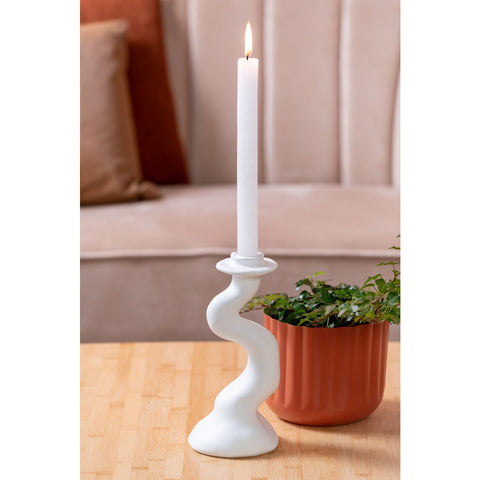 Kaarsenhouder Organic Swirl Medium