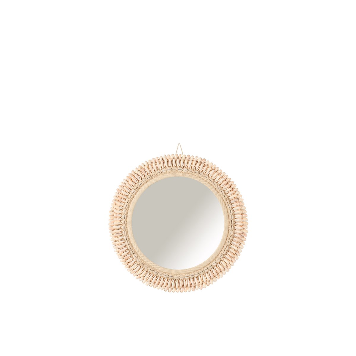 J-line spiegel Mona Schelpen - lichtrose - large