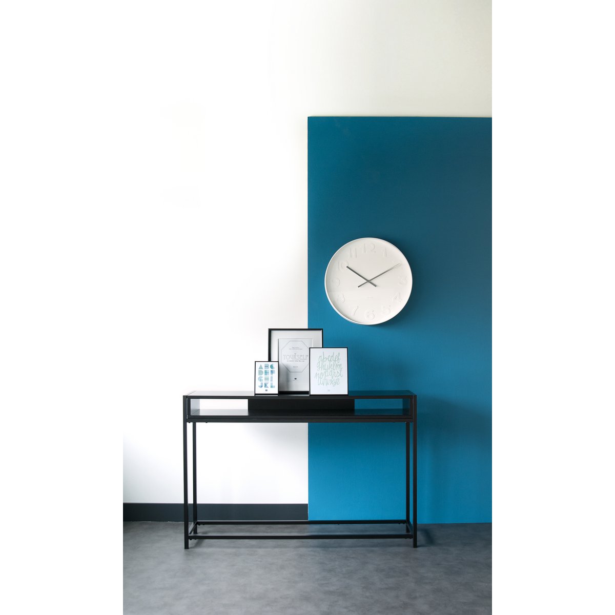 Wandklok Mr. White Cijfers Groot