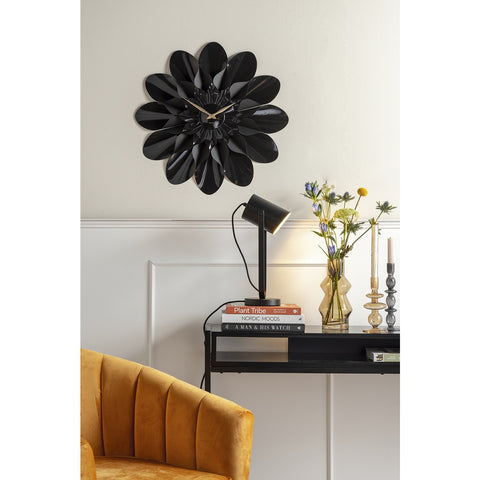 Wandklok Bloem