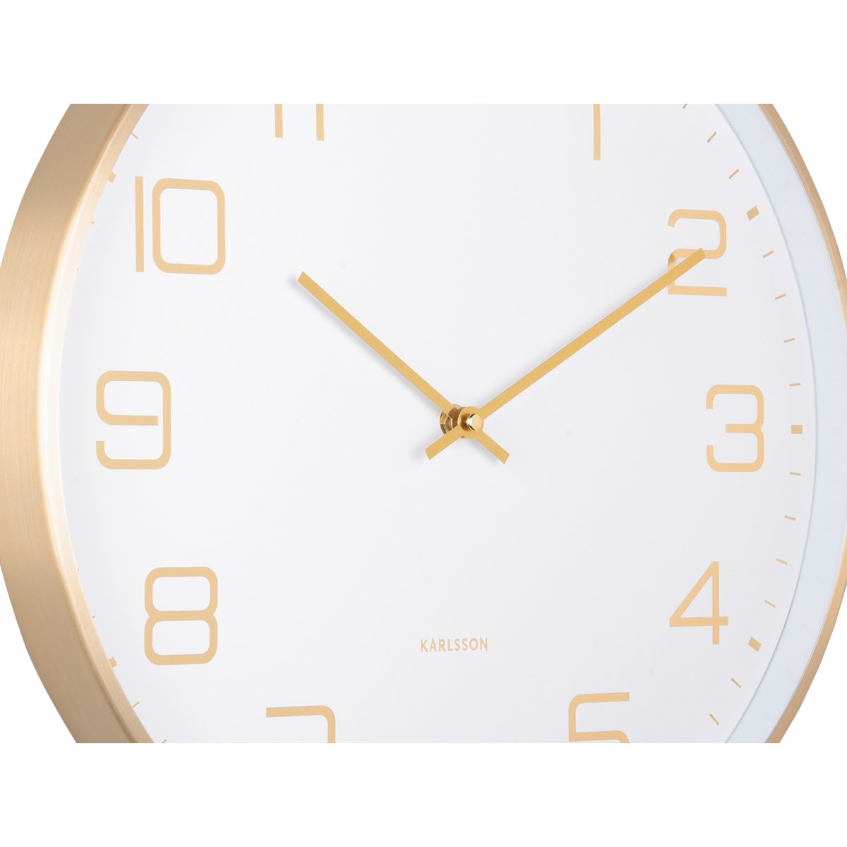 Wandklok Elegantie Glow