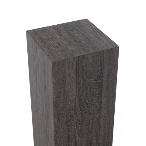 J-Line Sokkel Rechthoekig Grijs Mdf/Fineer Large