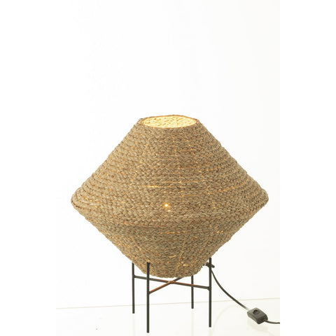 J-line hanglamp Ufo - zeegras - naturel - large