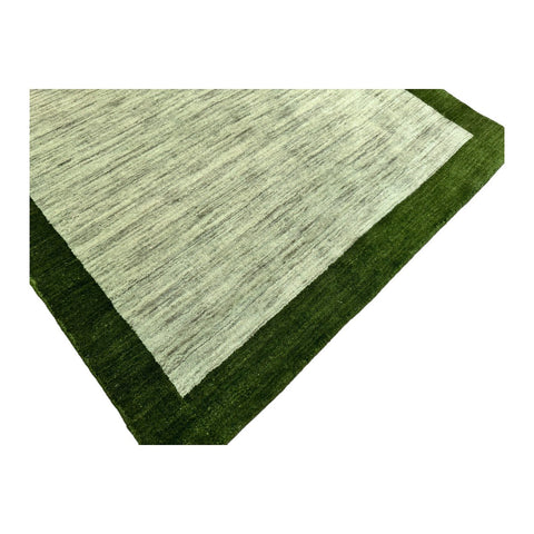 Groen Gabbeh vloerkleed - 150x90 cm - HANDGEMAAKT