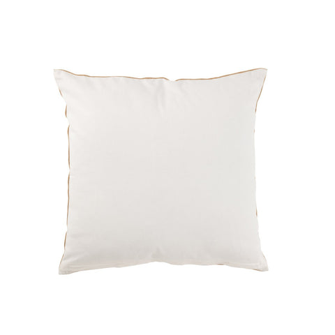 J-Line kussen Olifant - textiel - naturel/wit - large