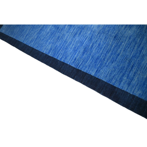 Blauw Gabbeh loper - 228x70 cm - HANDGEMAAKT