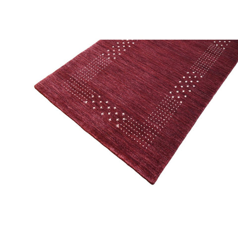 Rode Gabbeh loper - 285x80 cm - HANDGEMAAKT