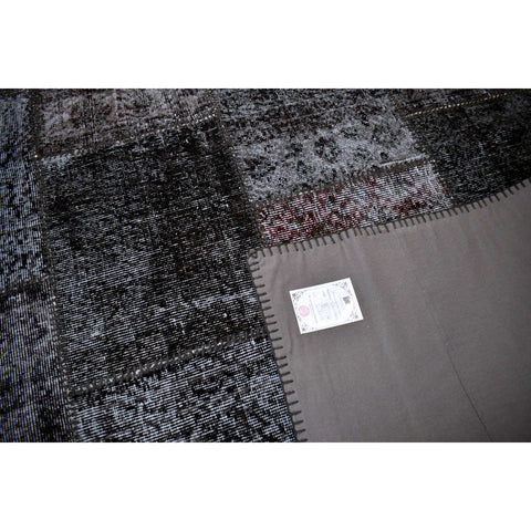Vintage patchwork vloerkleed - 237x160 cm - HANDGEMAAKT
