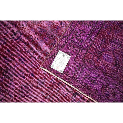 Roze vintage vloerkleed - 278x168 cm - HANDGEMAAKT
