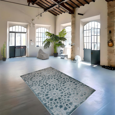 Modern vloerkleed - 240x153 cm - HANDGEMAAKT