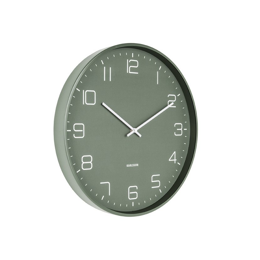 Wandklok verheven