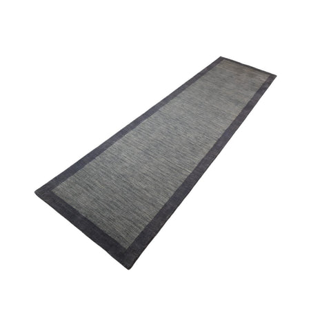 Grijs Gabbeh Loper - 314x83 cm - HANDGEMAAKT