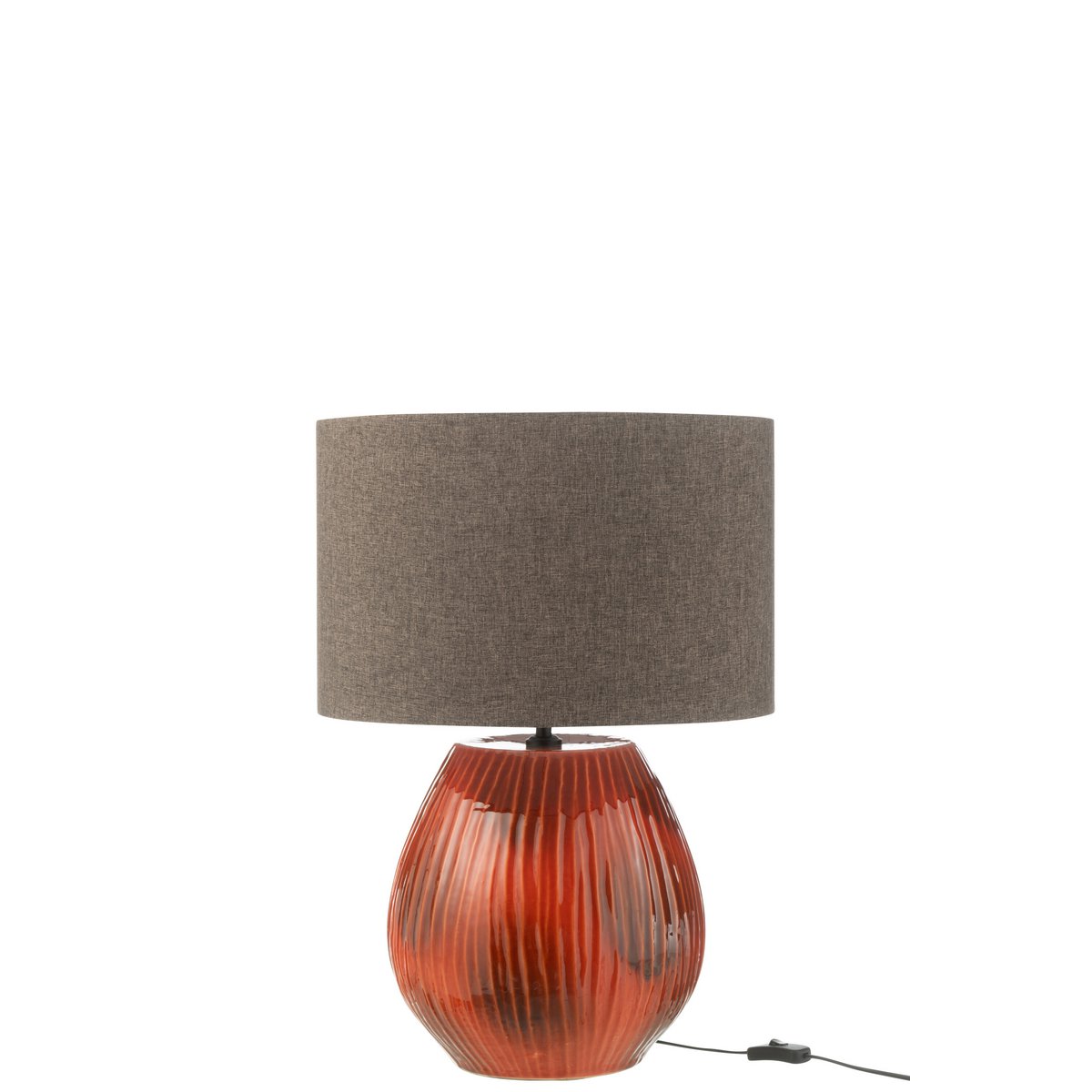 J-Line lamp Akane - keramiek - rood - small