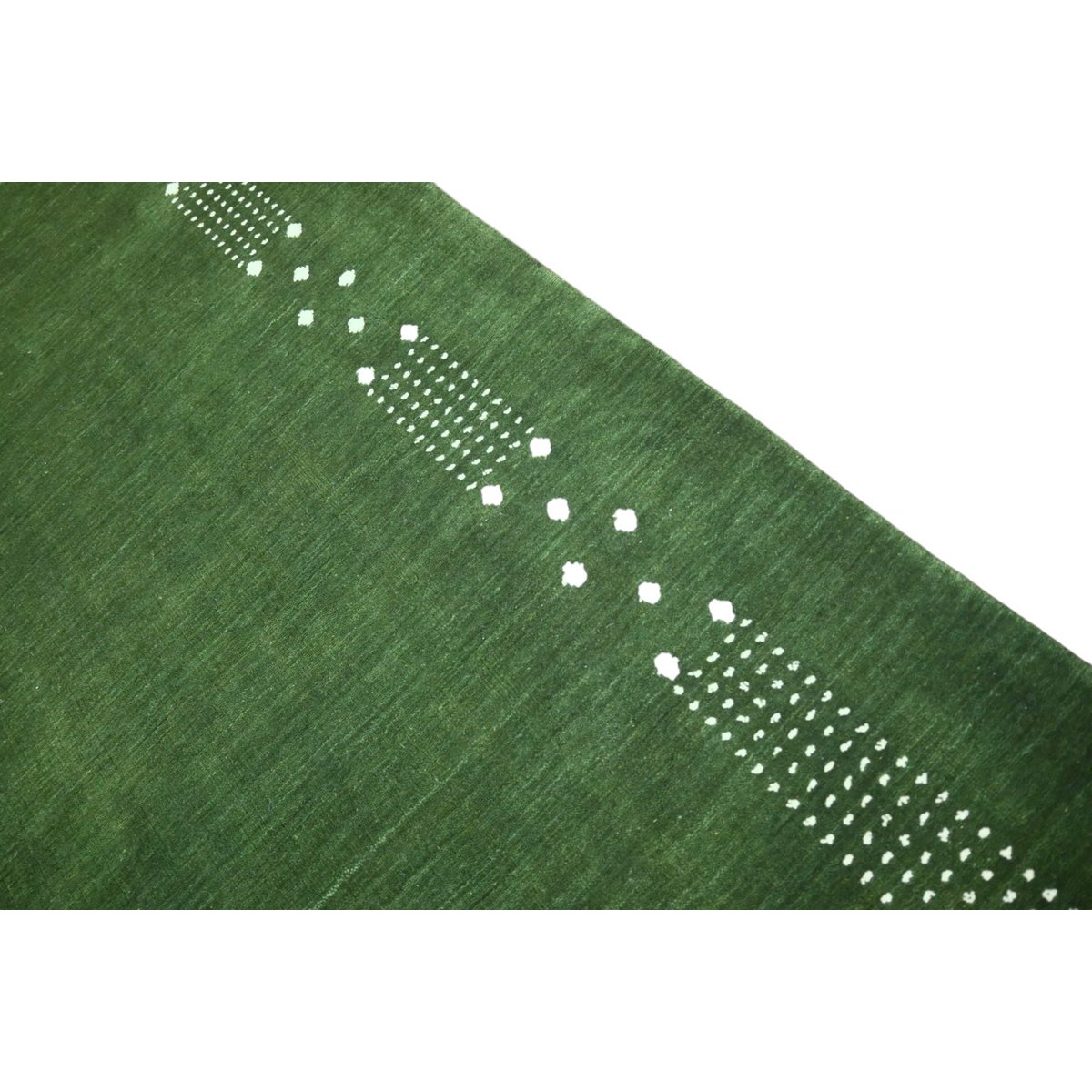 Groen Gabbeh vloerkleed - 215x140 cm - HANDMADE