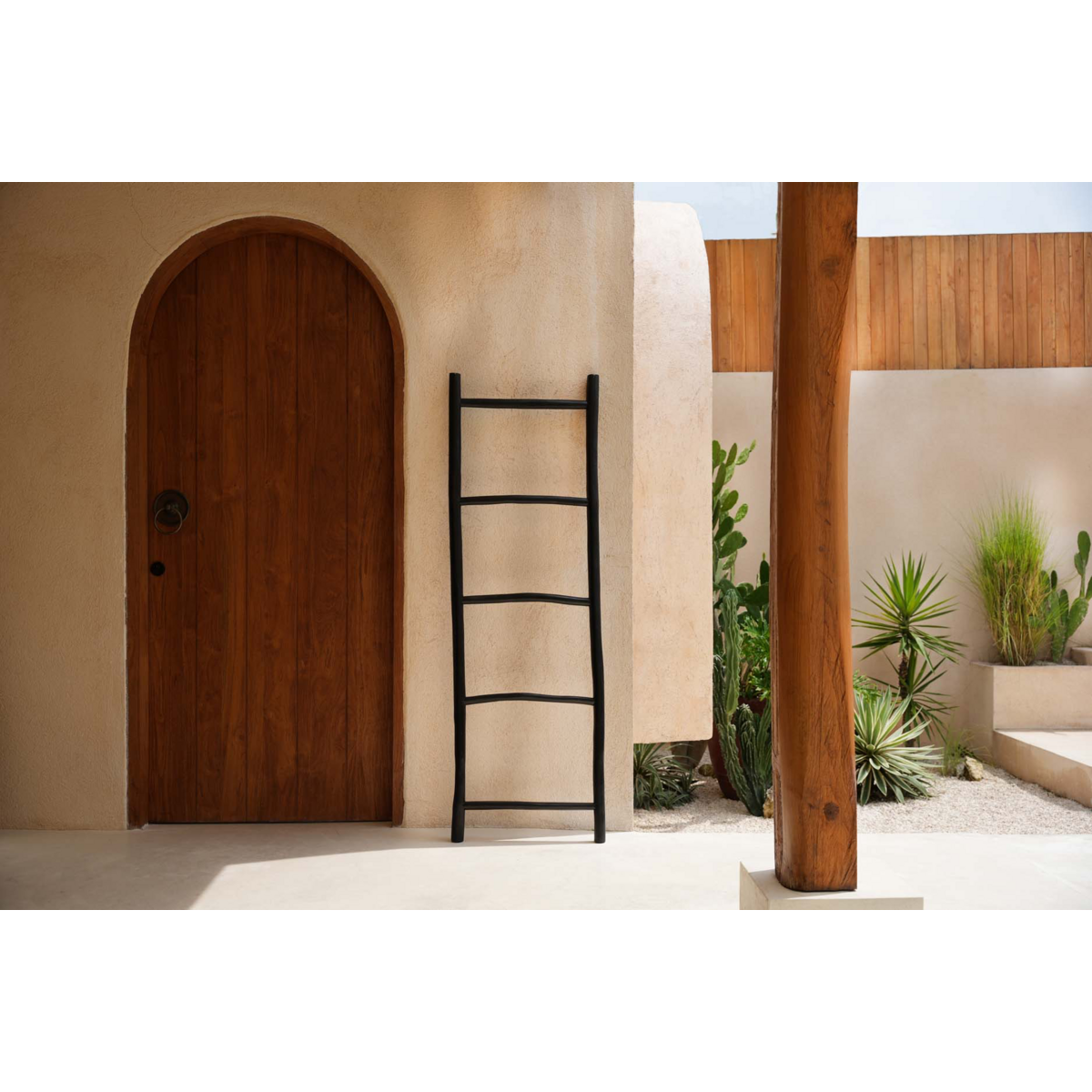 De Tulum Ladder - Zwart - 165