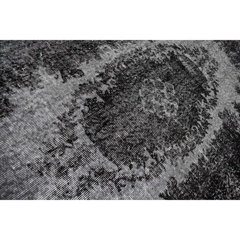 Grijs vintage vloerkleed - 206x110 cm - HANDGEMAAKT