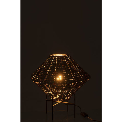 J-Line hanglamp Ufo - zeegras - naturel - small
