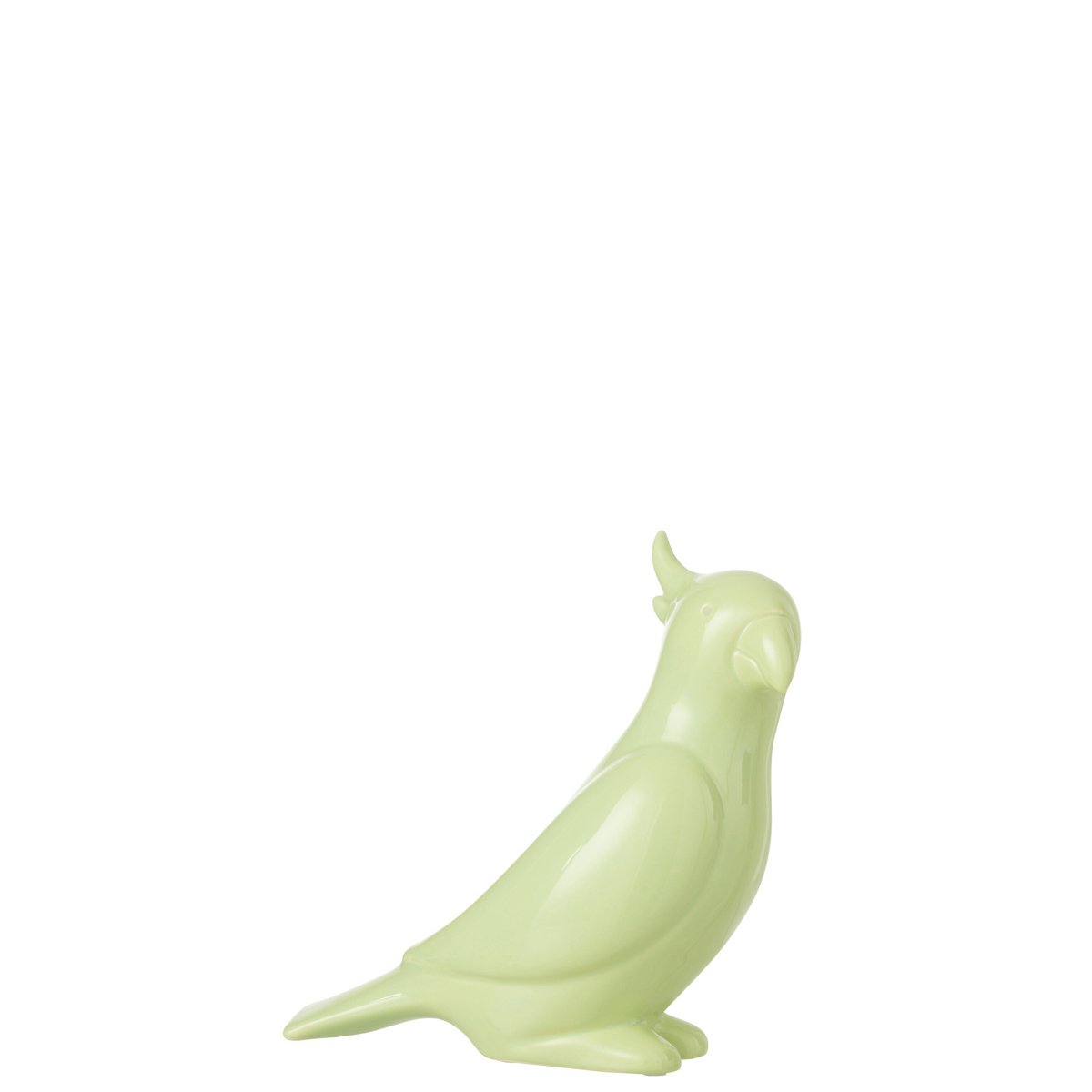 J-Line figuur Kaketoe - keramiek - groen