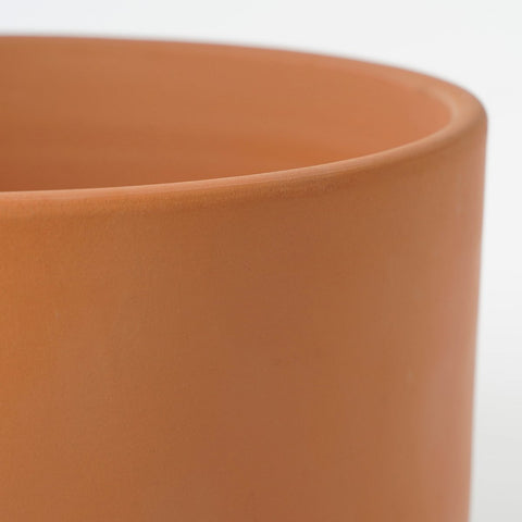 Venna Bloempot met Bewateringssysteem - H21 x Ø24 cm - Terracotta - Oker