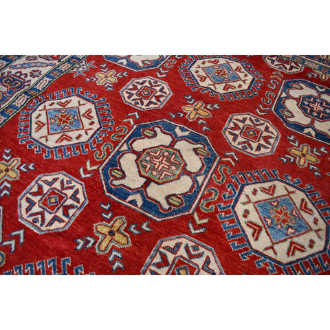 Kazak vloerkleed - 222x180 cm - HANDMADE