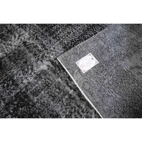 Grijs vintage vloerkleed - 276x156 cm - HANDGEMAAKT